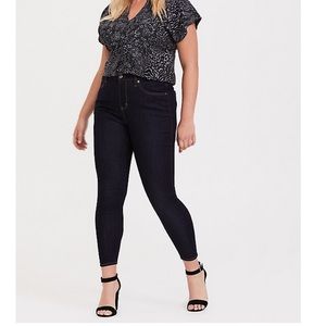 Torrid Sky High Skinny Jean Dark Wash
